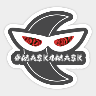 Mask4Mask Sticker